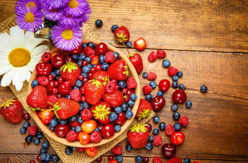 ягоды - продукты для детокс-диеты