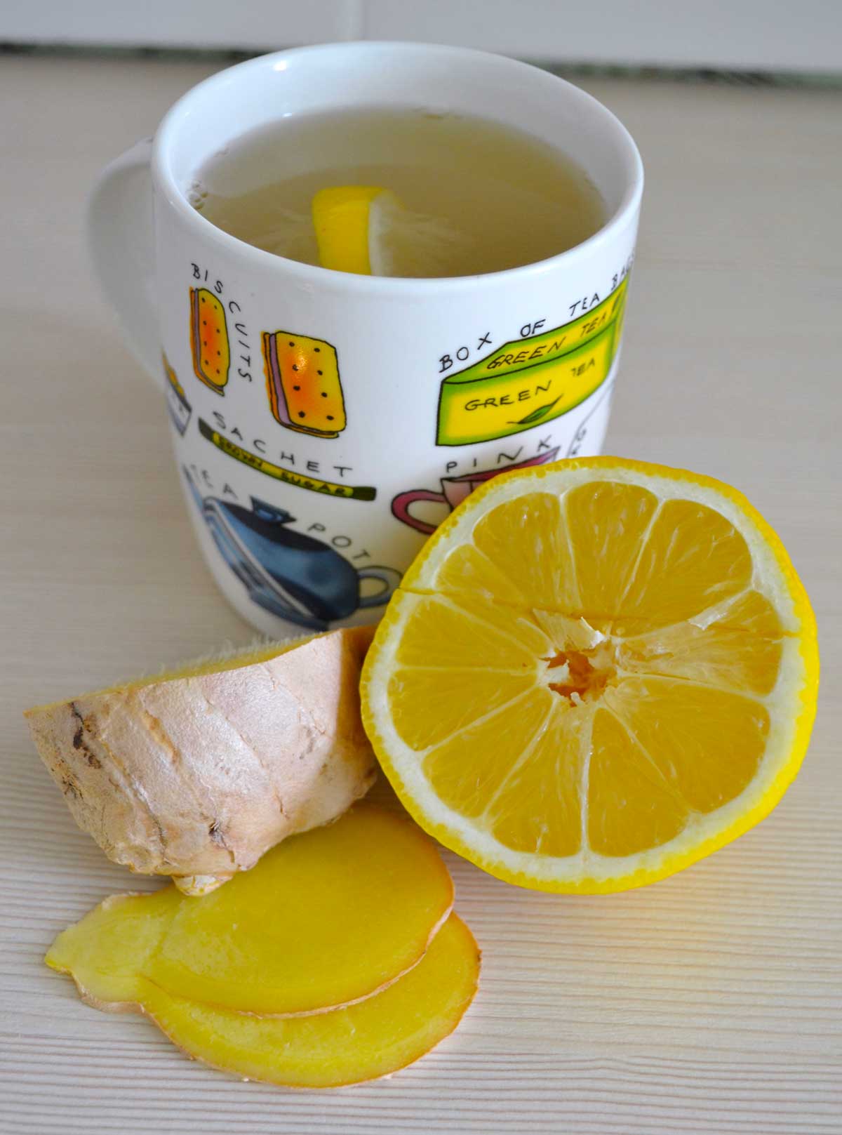 Лимон и имбирь